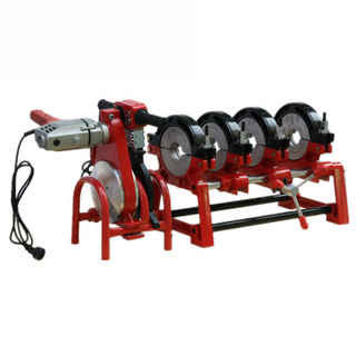 90-250mm four rings PE portable hdpe butt welding machine